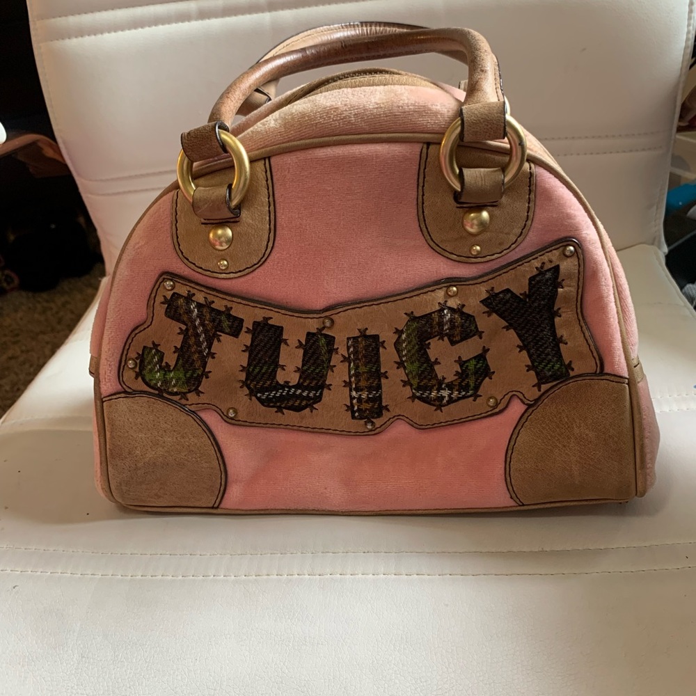 Juicy Couture vintage bowler handbag
